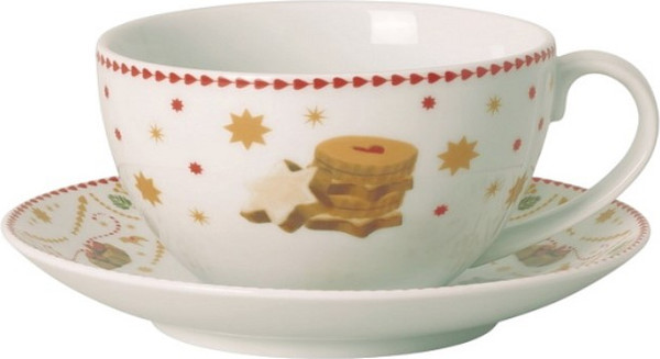 Изображение товара Чашка с блюдцем Hutschenreuther Christmas Love / 02488-727511-14780