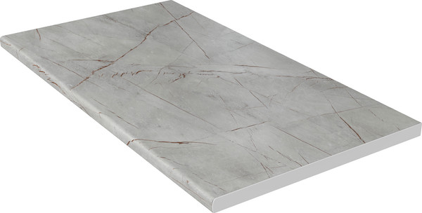 Изображение товара Кухонный гарнитур Интерлиния Мила Лайт 3.7-ПМ3  (персидский жемчуг/персидский жемчуг/серый каспий)