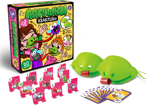 Изображение товара Настольная игра Десятое королевство Aктив time Лягушки-Квакушки / 70073