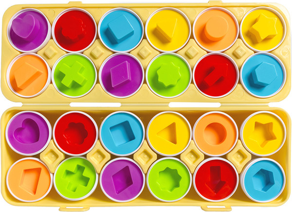 Изображение товара Сортер Baby Toys Фигуры и формы Яйца / 70080 (12шт)