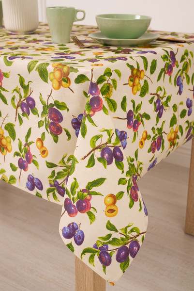 Изображение товара Скатерть Stolima Виниллайт 1002 Сливовый (110x140)