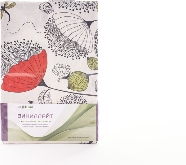 Изображение товара Скатерть Stolima Виниллайт 1003 Одуванчики (110x140)