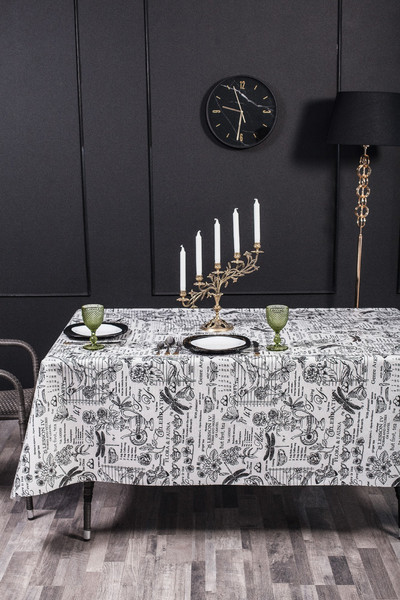 Изображение товара Скатерть Stolima Виниллайт 1007-1 Стрекоза (110x140)