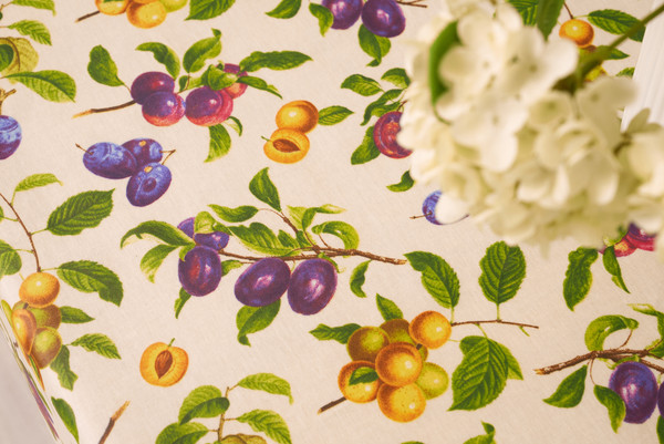 Изображение товара Скатерть Stolima Виниллайт 1002 Сливовый (180x140)