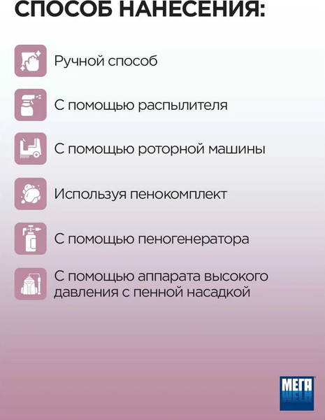 Изображение товара Универсальное чистящее средство МЕГА Мегасан / К-310у (1л)