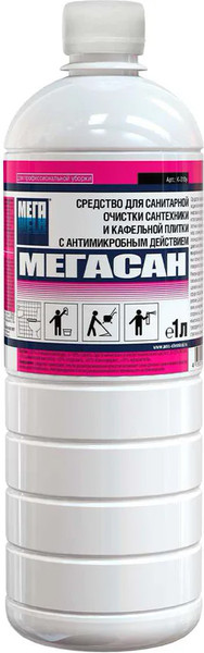 Изображение товара Универсальное чистящее средство МЕГА Мегасан / К-310у (1л)