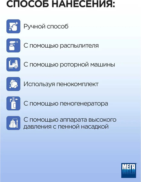 Изображение товара Универсальное чистящее средство МЕГА Мегасан / К-310 (5л)