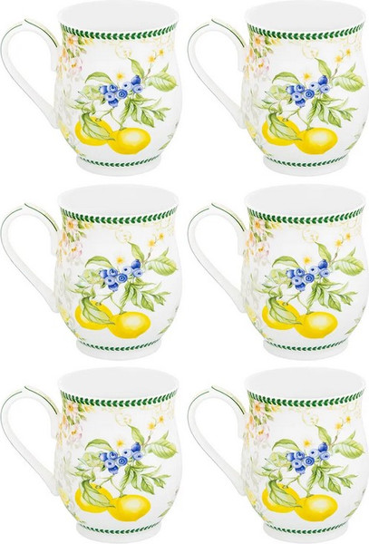 Изображение товара Набор для чая/кофе Elan Gallery Лимоны / 420561
