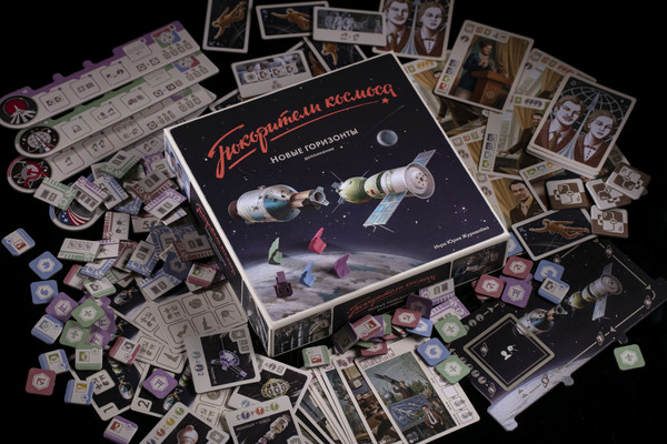 Изображение товара Дополнение к настольной игре Crowd Games Покорители космоса. Новые горизонты / 16189