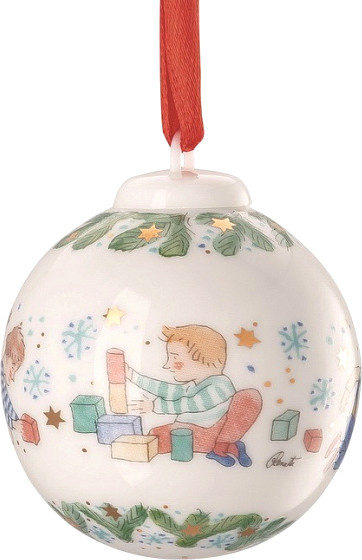 Изображение товара Шар новогодний Hutschenreuther Christmas games Кубики / 02252-727499-27939