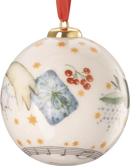 Изображение товара Шар новогодний Hutschenreuther Christmas songs/2025 / 02472-727213-27937