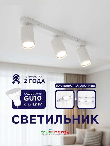 Изображение товара Спот Truenergy 21363 (с лампами General Lighting 661462 3шт)