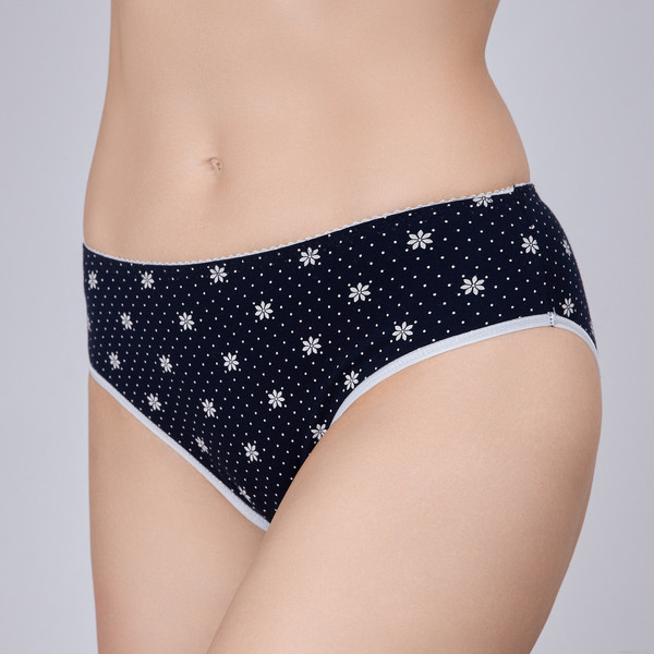 Изображение товара Трусы женские Verally 102-2 (р.118, ромашки на синем)
