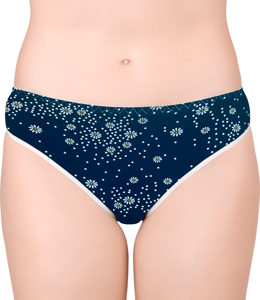 Изображение товара Трусы женские Verally 101-2 (р.98, ромашки на синем)