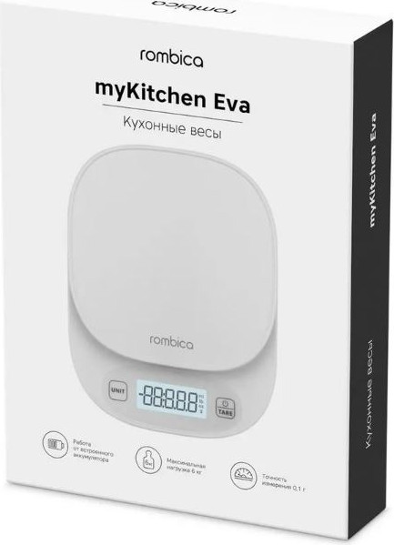 Изображение товара Кухонные весы Rombica MyKitchen Eva SCL-0102