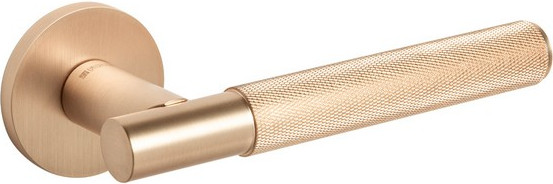 Изображение товара Ручка дверная Fuaro R.SLR52.Abrasive SSG-39 (сатин золото)