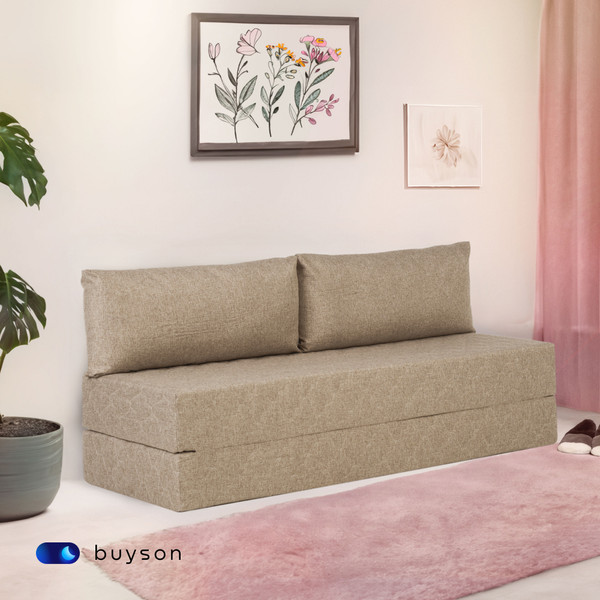 Изображение товара Бескаркасный диван buyson BuyDream Тк. Madagaskar 02 200x142 (бежевый)