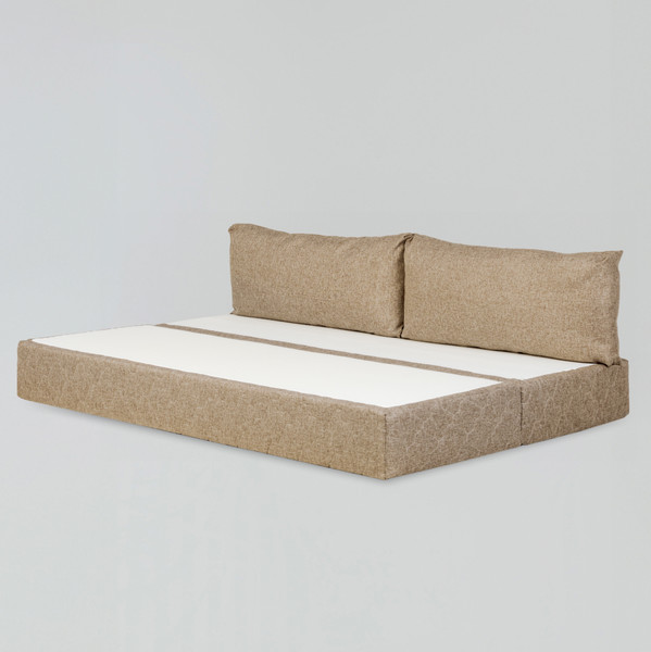 Изображение товара Бескаркасный диван buyson BuyDream Тк. Madagaskar 02 200x142 (бежевый)