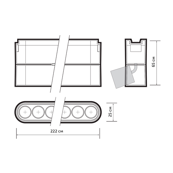 Изображение товара Трековый светильник JAZZway MTR16 1312R 12Вт 3000К spot / 5056992