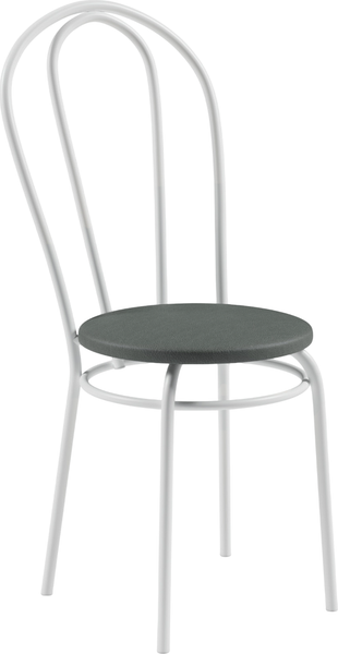 Изображение товара Стул Mio Tesoro Тюльпан (серый/белый)