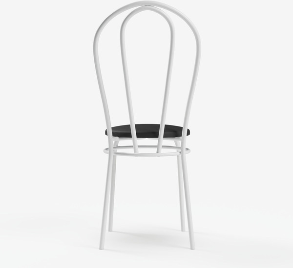 Изображение товара Стул Mio Tesoro Тюльпан (черный/белый)