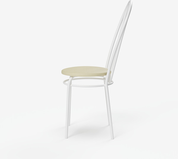 Изображение товара Стул Mio Tesoro Тюльпан (бежевый/белый)