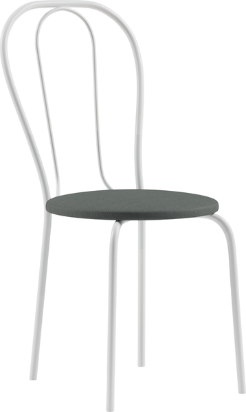 Изображение товара Стул Mio Tesoro Тюльпан Плюс (серый/белый)