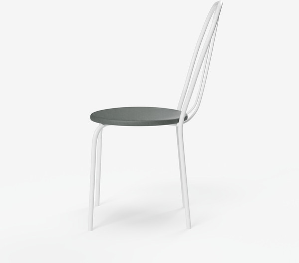 Изображение товара Стул Mio Tesoro Тюльпан Плюс (серый/белый)