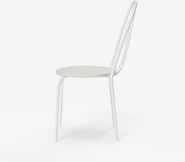 Изображение товара Стул Mio Tesoro Тюльпан Плюс (молочный/белый)