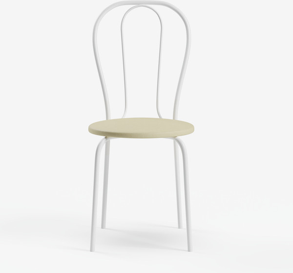 Изображение товара Стул Mio Tesoro Тюльпан Плюс (бежевый/белый)