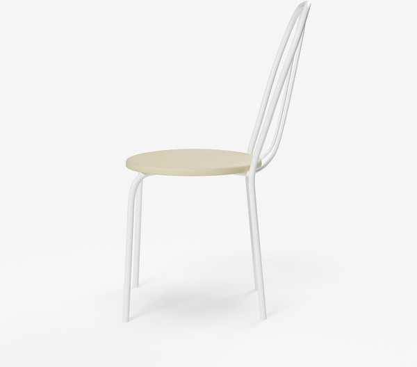 Изображение товара Стул Mio Tesoro Тюльпан Плюс (бежевый/белый)