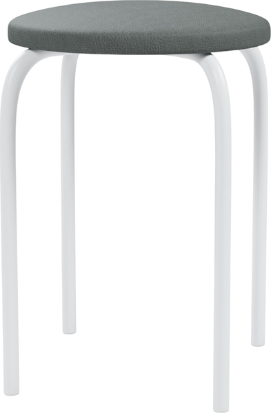 Изображение товара Табурет Mio Tesoro Чико (серый/белый)