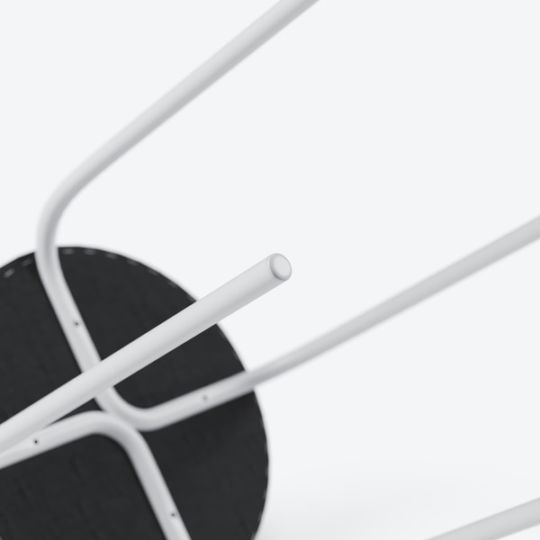 Изображение товара Табурет Mio Tesoro Чико (черный/белый)