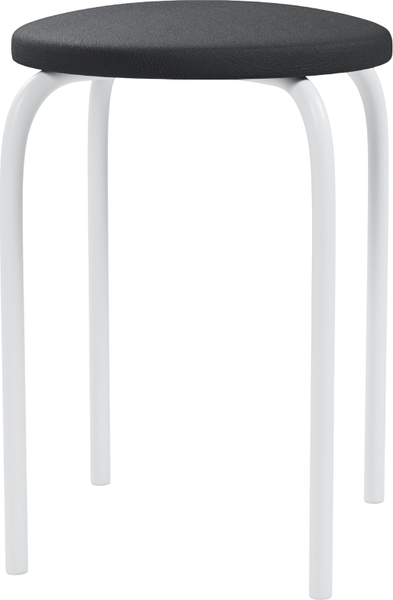 Изображение товара Табурет Mio Tesoro Чико (черный/белый)