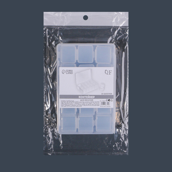 Изображение товара Органайзер для хранения Queen Fair 7986399 (прозрачный)