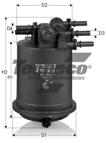 Изображение товара Топливный фильтр TECNECO GS143P