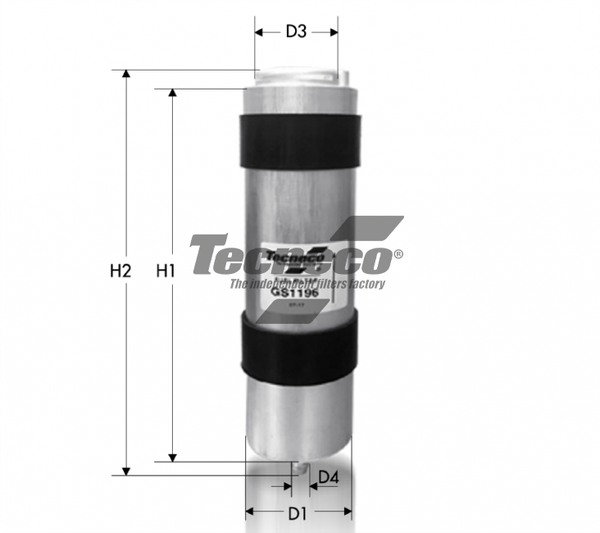Изображение товара Топливный фильтр TECNECO GS1196