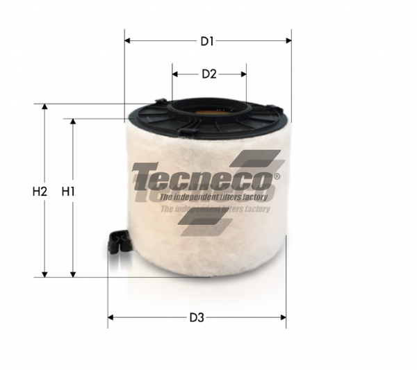 Изображение товара Воздушный фильтр TECNECO AR2253S