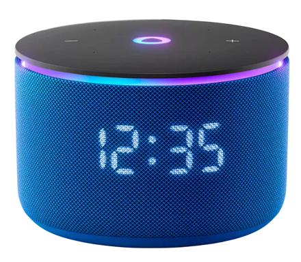 Изображение товара Умная колонка Яндекс Станция Мини 3 Про с Zigbee YNDX-00059BLU (синий + ПЗУ Яндекс YNDX-00650)