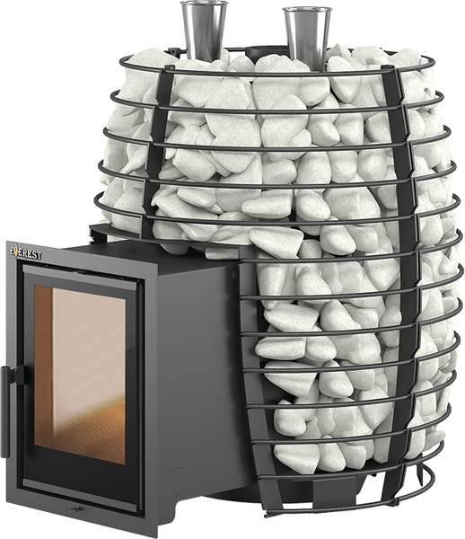 Изображение товара Печь-каменка Everest Steam Heat 24 (сталь до 24мм)