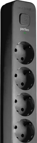 Изображение товара Сетевой фильтр Perfeo Power Stream / PF_C3970 (черный)
