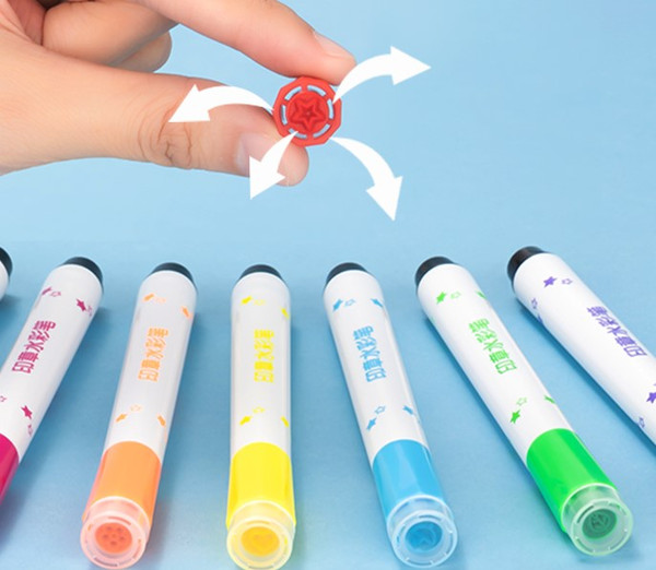 Изображение товара Фломастеры Deli HM65324BLUE (24цв)