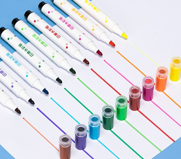 Изображение товара Фломастеры Deli HM65324BLUE (24цв)