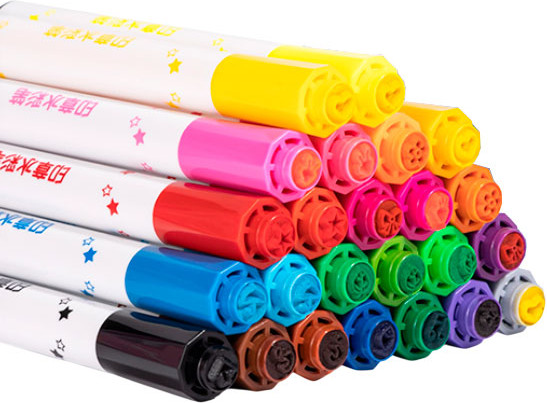 Изображение товара Фломастеры Deli HM65324BLUE (24цв)