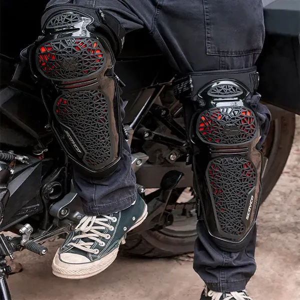 Изображение товара Мотонаколенники Scoyco И налокотники K30H30-C TPU K30H30-C-001-S (S, черный)