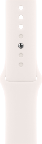 Изображение товара Умные часы Apple Watch Series 11 GPS 42mm (розовое золото/бежевый спортивный ремешок M/L)