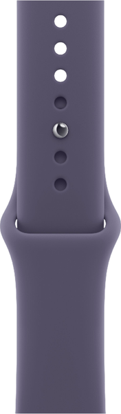 Изображение товара Умные часы Apple Watch Series 11 GPS 46mm (серебристый/фиолетовый спортивный ремешок M/L)