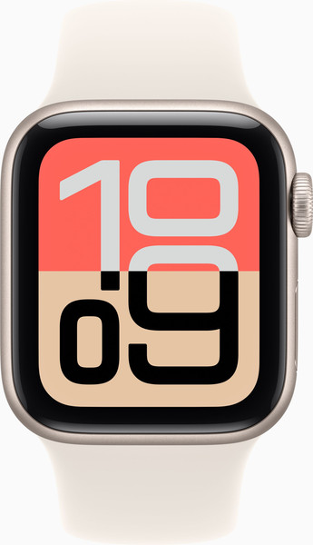 Изображение товара Умные часы Apple Watch SE 3 GPS 40mm (звездный свет/звездный свет спортивный ремешок S/M)