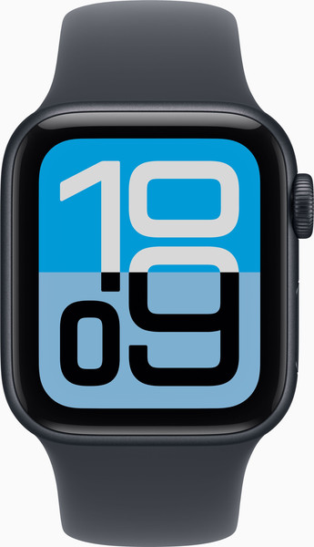 Изображение товара Умные часы Apple Watch SE 3 GPS 40mm (полуночный/полуночный спортивный ремешок S/M)