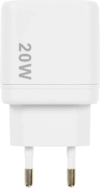 Изображение товара Адаптер питания сетевой BoraSCO PD 20W+QC 3.0 20W / 38254 (белый)
